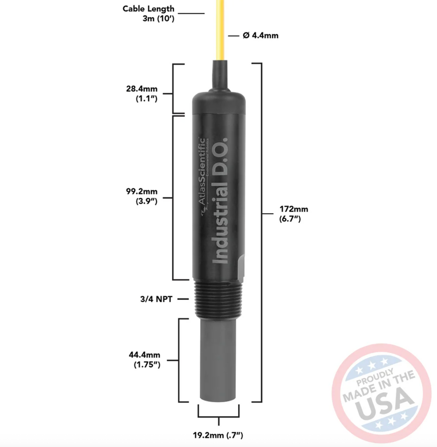 Industrial Dissolved Oxygen [DO] Probe