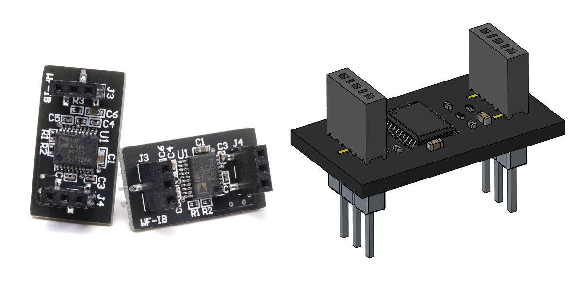 Obvod teplotního senzoru Atlas Scientific EZO-RTD - vysoká přesnost, rozsah -126 °C až 1254 °C